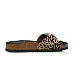 Sandale SCHOLL KATHLEEN Printed Leopard LEATHER