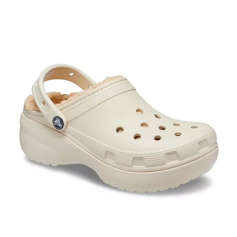 Sandale Crocs CLASSIC PLATFORM LINED CLOG