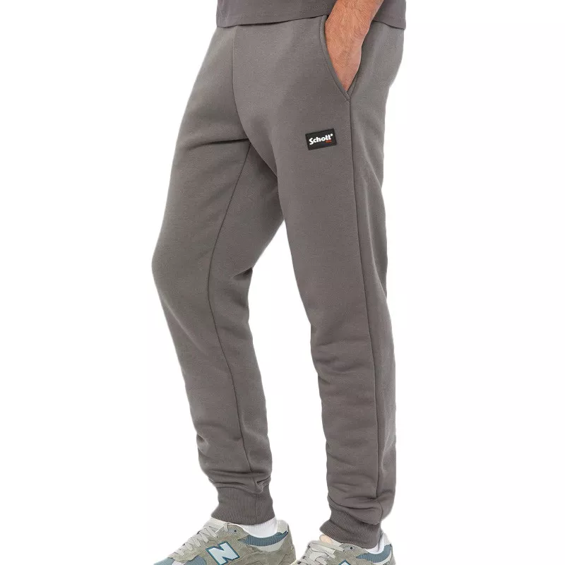 Pantalon de  survêtement Schott MOLETON POCHE REDJOHN