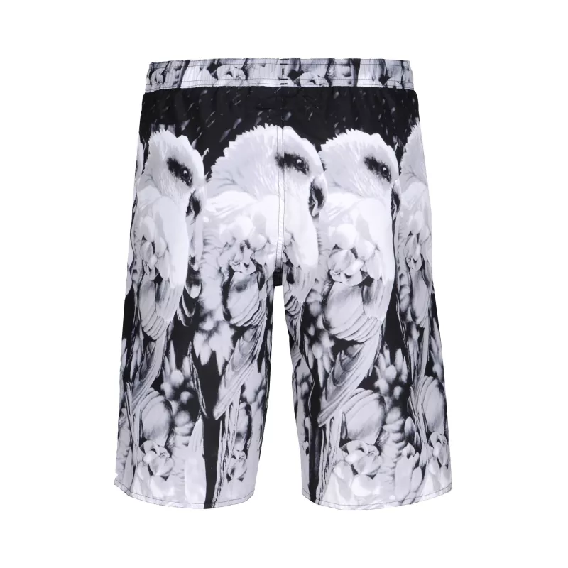 Bermuda EA7 Emporio Armani (Blanc/Noir)