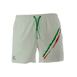Short de bain EA7 Emporio Armani (Blanc)