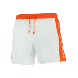 Short de bain EA7 Emporio Armani (Blanc)