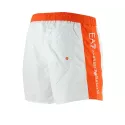 Short de bain EA7 Emporio Armani (Blanc)