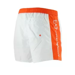 Short de bain EA7 Emporio Armani (Blanc)