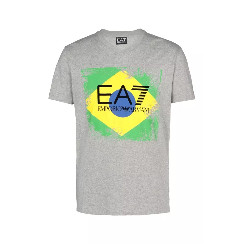 Tee-shirt EA7 Emporio Armani (Gris)