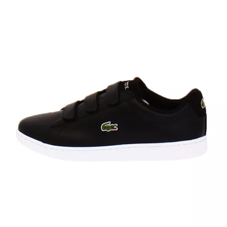 Lacoste strap trainers discount