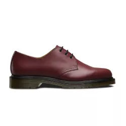 Chaussure à lacets Dr. Martens 1461 Plain Welt Smooth Cherry Red