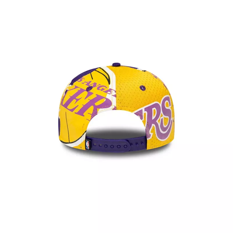 Casquette New Era LOS ANGELES LAKERS ALL OVER LOW PROFILE 9FIFTY