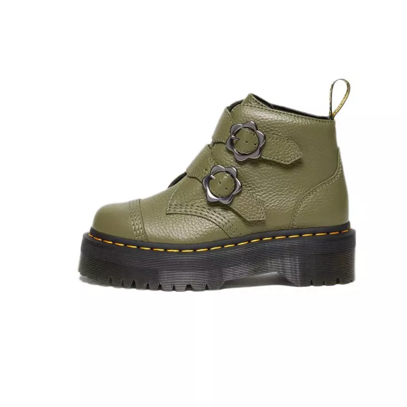 Botte Dr Martens DEVON FLOWER PLATFORME