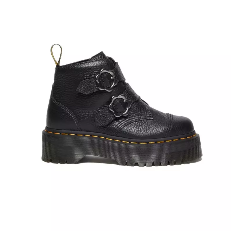 Botte Dr Martens DEVON FLOWER PLATFORME