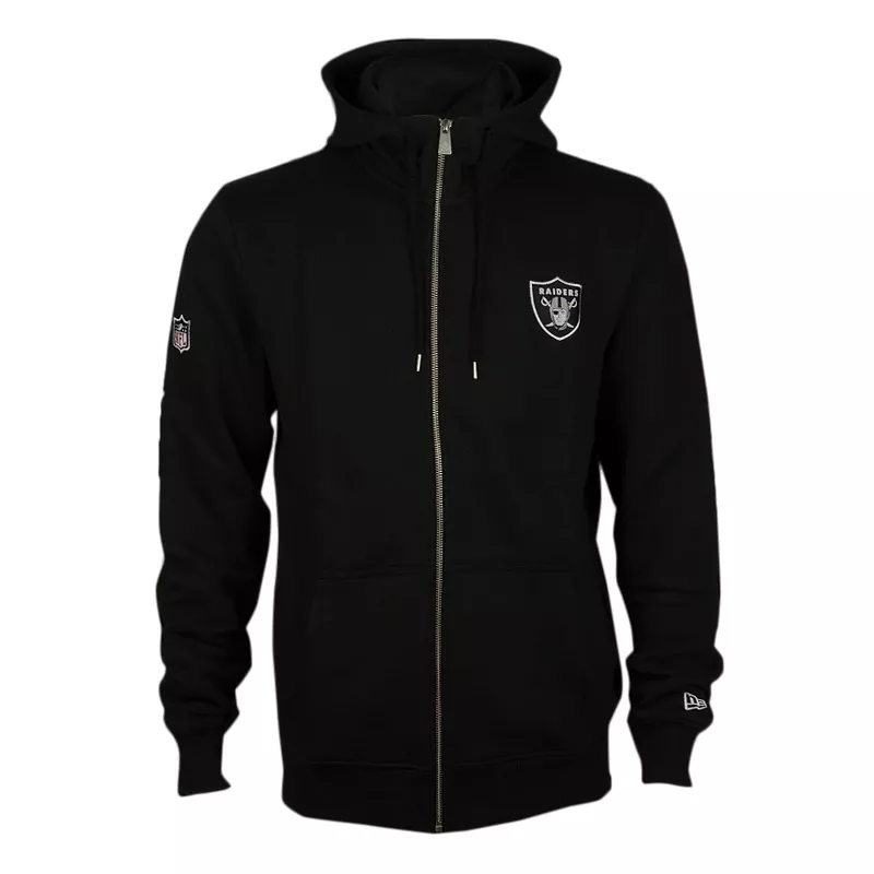 Sweat à capuche New Era Team App Fleece Oakland Raiders