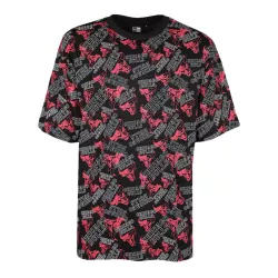 Tee-shirt New Era Chicago Bulls NBA All-Over Printed