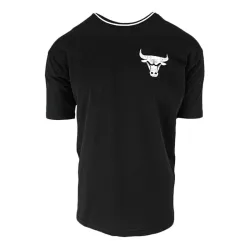 Tee-shirt New Era DISTRESSED Oversize Chicago Bulls