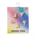 PINS Jibbitz Crocs GOLD ICONS 5 PACK