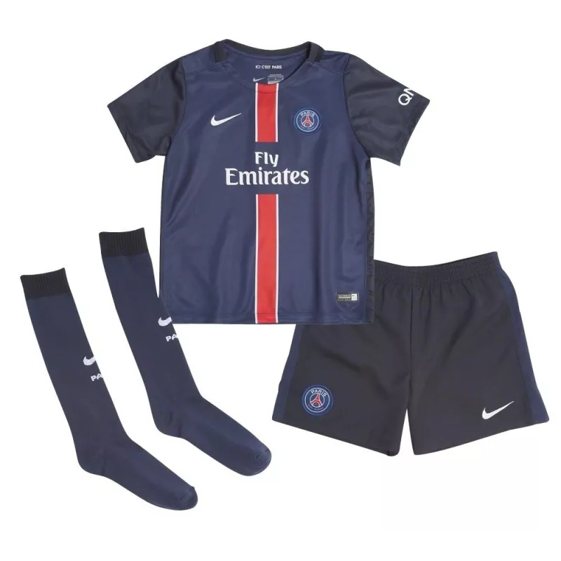 Ensemble de football Nike PSG Stadium Home Junior 2016/2017 - 776745-411