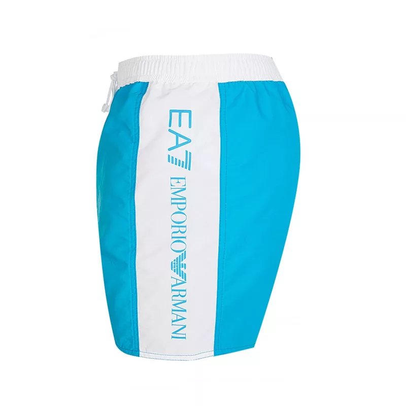 Short de bain EA7 Emporio Armani (Bleu)