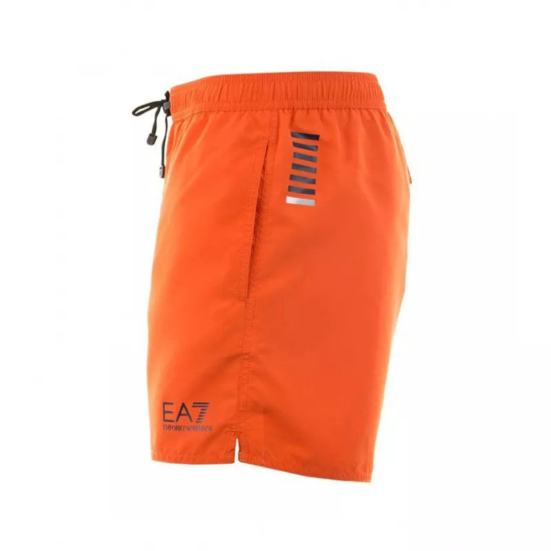 Short de bain EA7 Emporio Armani (Orange)