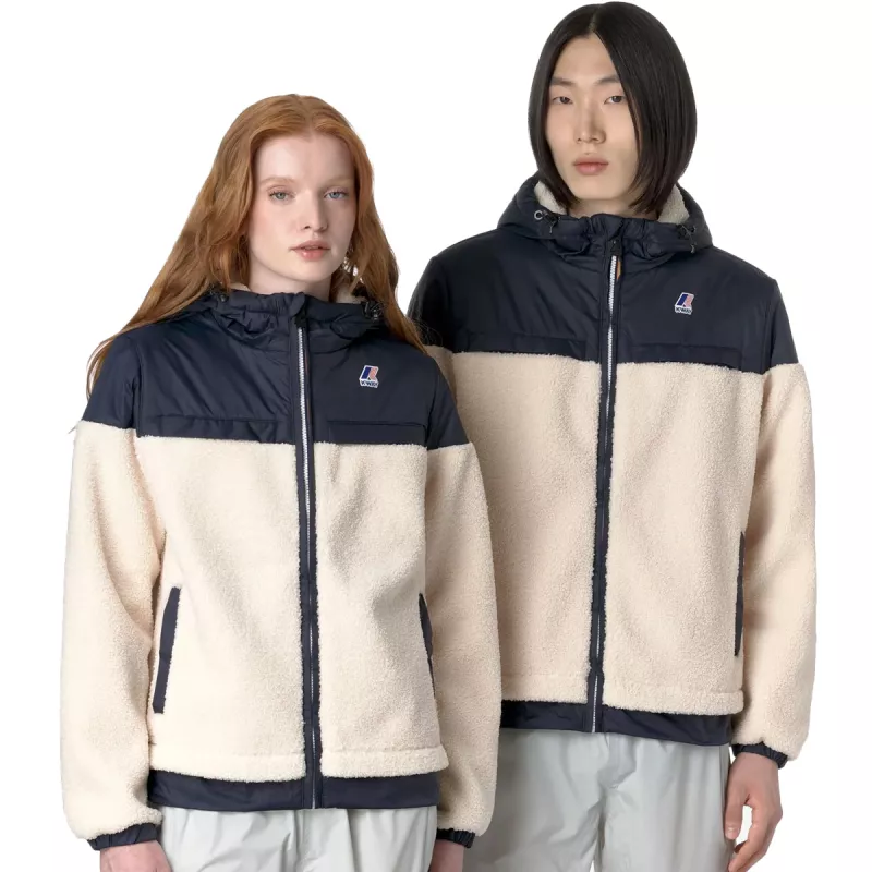 Blouson K-Way LE VRAI 3.0 JILDAZ SHERPA