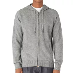 Pullover K-Way MARCY LAMBSWOOL ZIP CAPUCHE