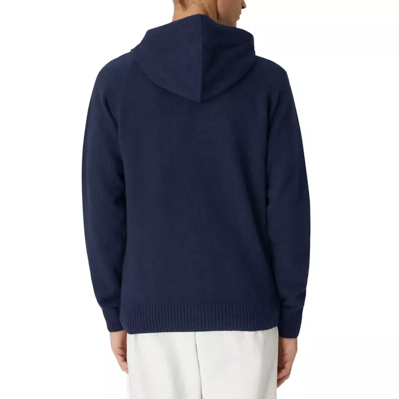 Pullover K-Way MARCY LAMBSWOOL ZIP CAPUCHE