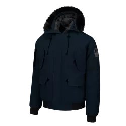 Blouson Wilson Helvetica NAVY BLACK EDITION