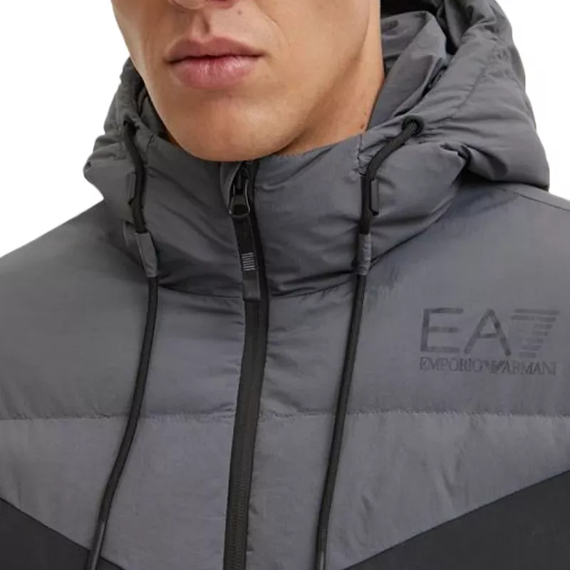 Doudoune à capuche EA7 Emporio Armani