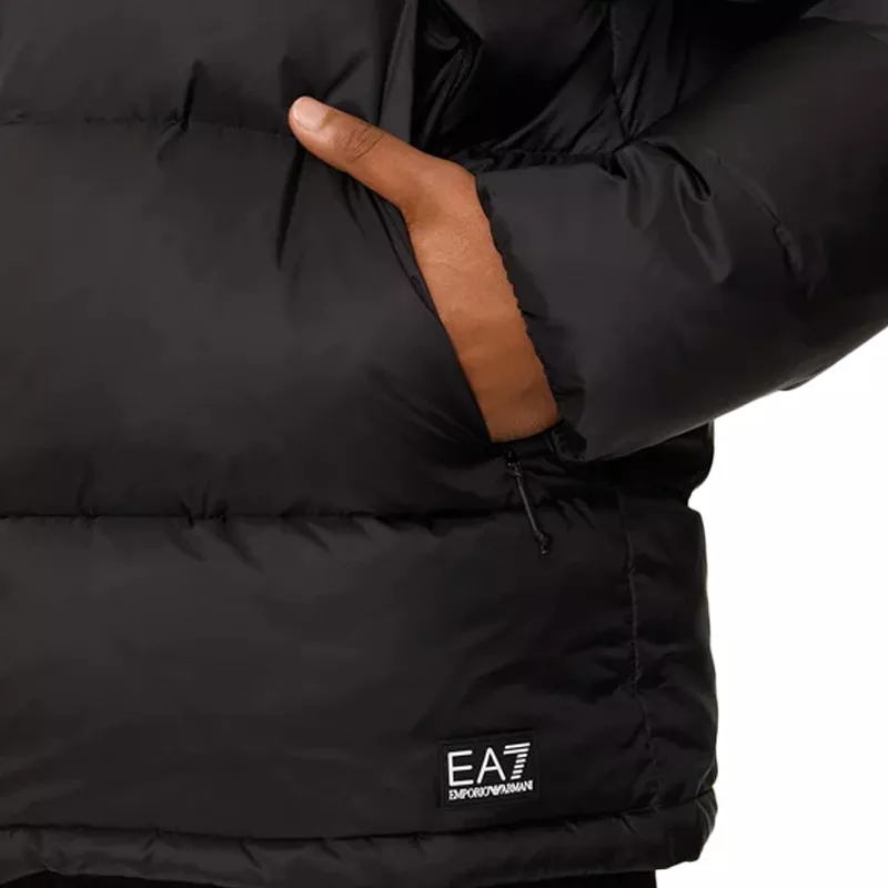 Doudoune à capuche EA7 Emporio Armani