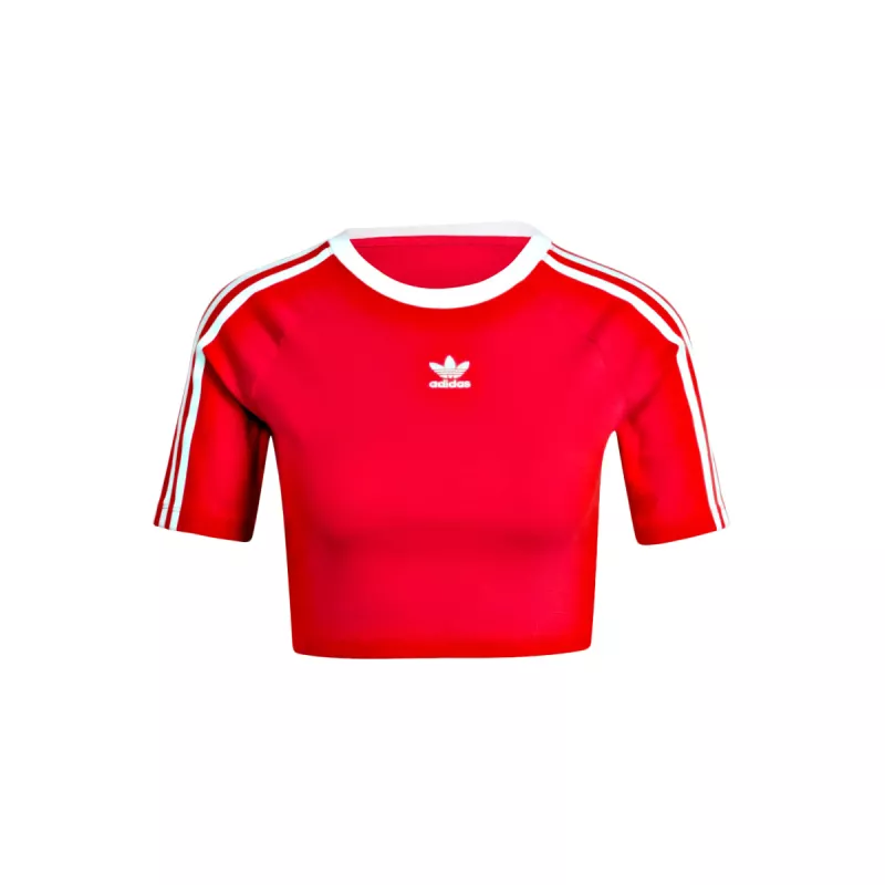 Tee-shirts adidas Originals BABY TEE 3 STRIPES ADIDAS