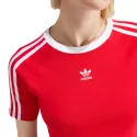 Tee-shirts adidas Originals BABY TEE 3 STRIPES ADIDAS