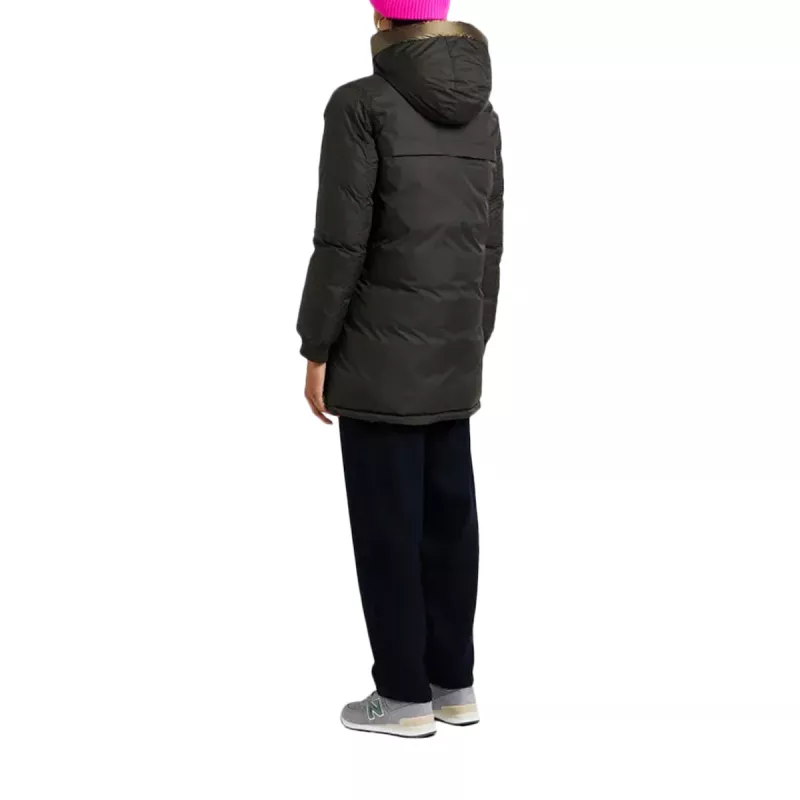 Doudoune Longue à capuche Réversible Femme Schott RIVERSA2W