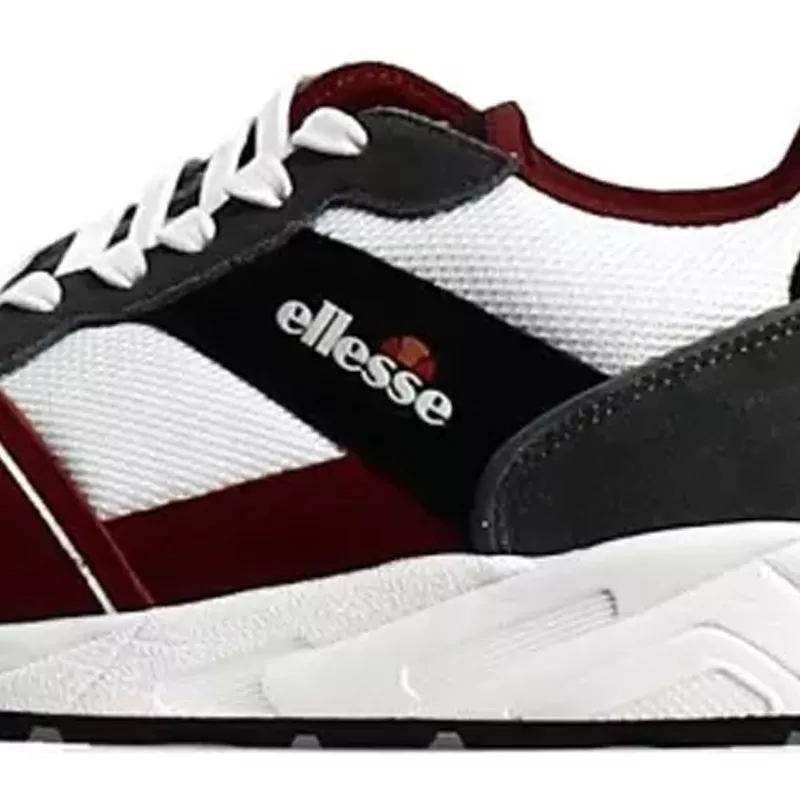 Baskets Ellesse RUNNING 1 ELLESSE RETRO - Ref. EL915500-RED-BLK-CIMENT