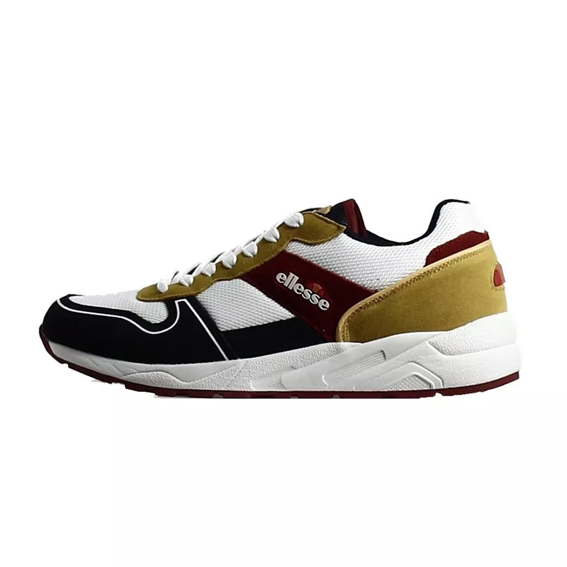 Baskets Ellesse RUNNING 1 ELLESSE RETRO - Ref. EL915500-YELLOW-RED-DEEP