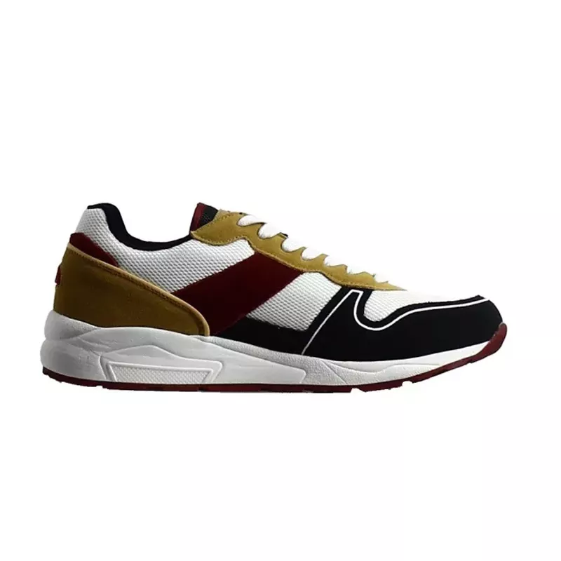 Baskets Ellesse RUNNING 1 ELLESSE RETRO - Ref. EL915500-YELLOW-RED-DEEP