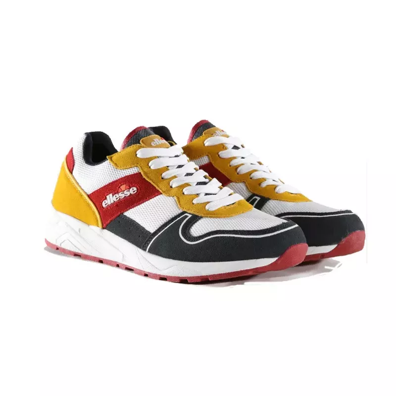 Baskets Ellesse RUNNING 1 ELLESSE RETRO - Ref. EL915500-YELLOW-RED-DEEP