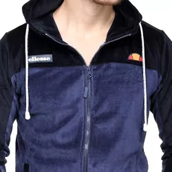 Sweats Ellesse EH H SWS ZIPVELVET - Ref. EH-H-SWS-ZIPVELVET-NOIR-M