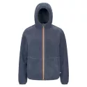 Veste à capuche zippée K-Way JACK SHERPA POLAR REVERSIBLE