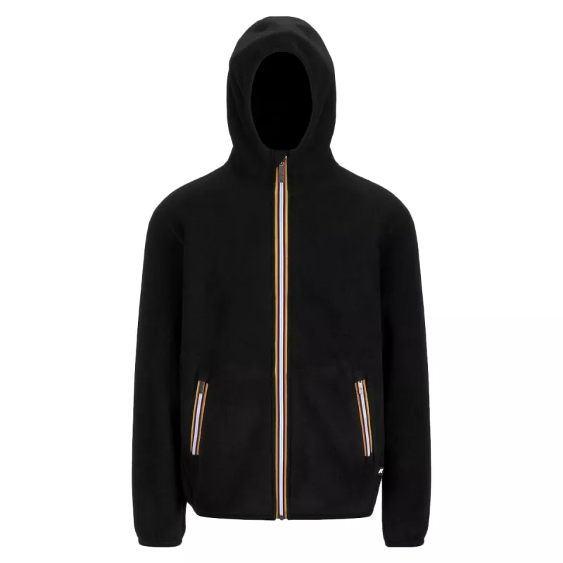 Veste à capuche zippée K-Way JACK SHERPA POLAR REVERSIBLE