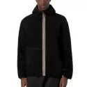 Veste à capuche zippée K-Way JACK SHERPA POLAR REVERSIBLE