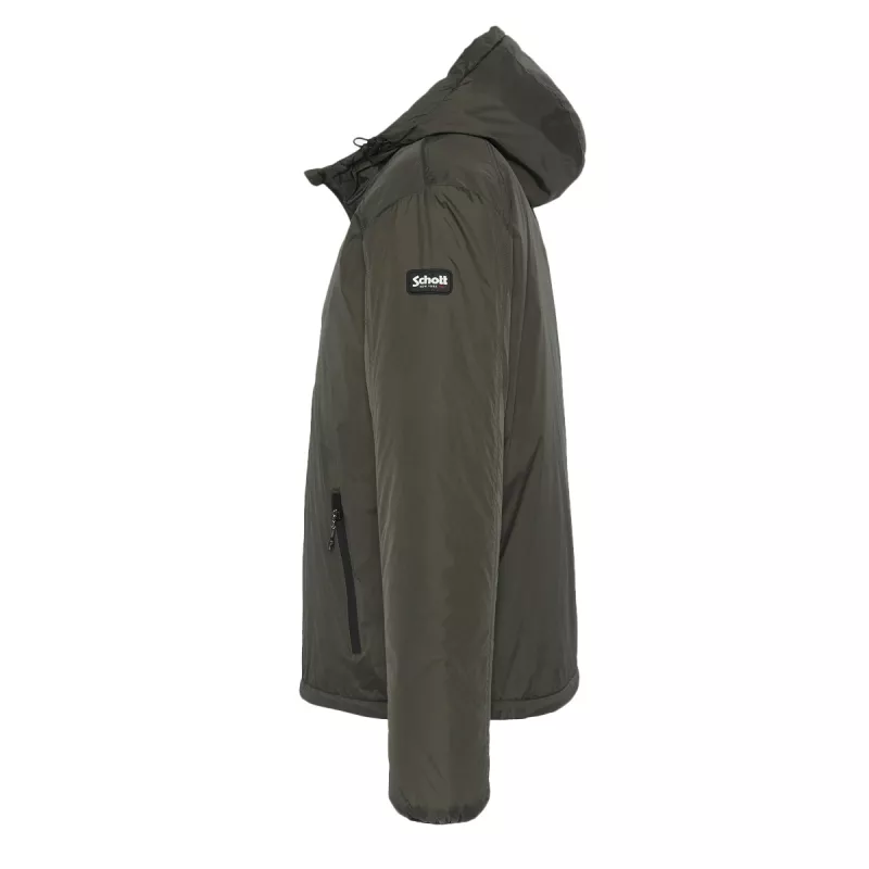 Parka à capuche doublée Sherpa Schott BLADEN