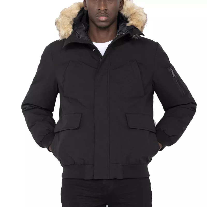 Blouson à capuche Schott KEYBURN