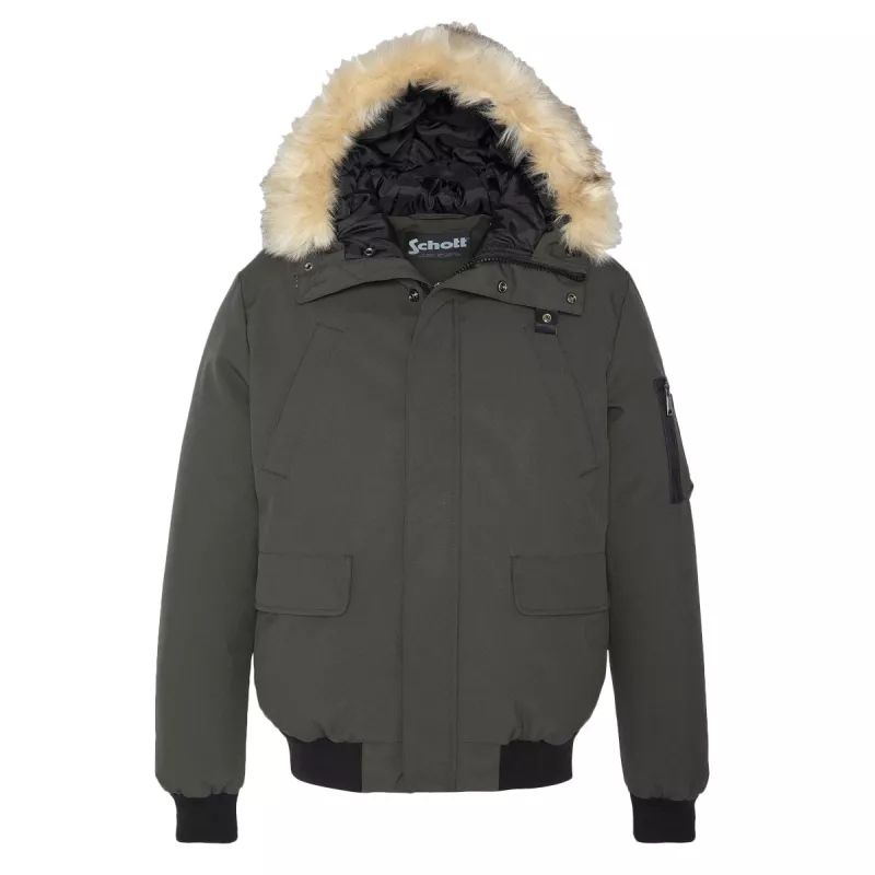 BLOUSON A CAPUCHE Schott