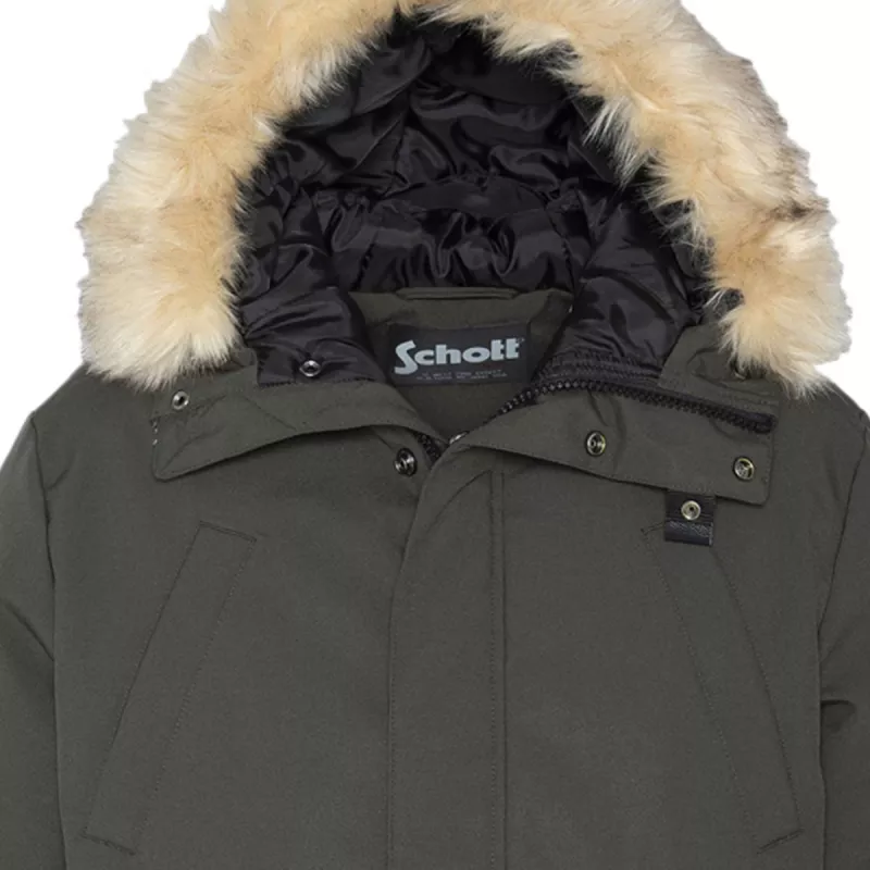 Blouson à capuche Schott KEYBURN