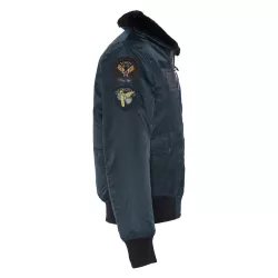 Blousons Schott BLOUSON BOMBERS BADGE