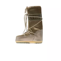 Botte Moon Boot ICON GLANCE PLATINUM EN SATIN