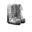 Botte Moon Boot ICON GLANCE PLATINUM EN SATIN