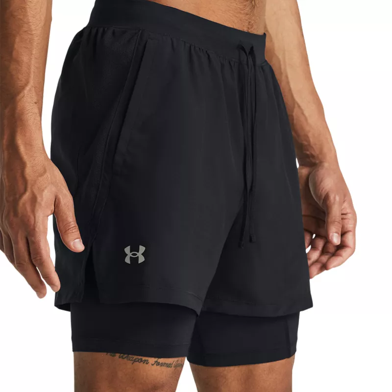 Short Under Armour Launch 5 2-IN-1