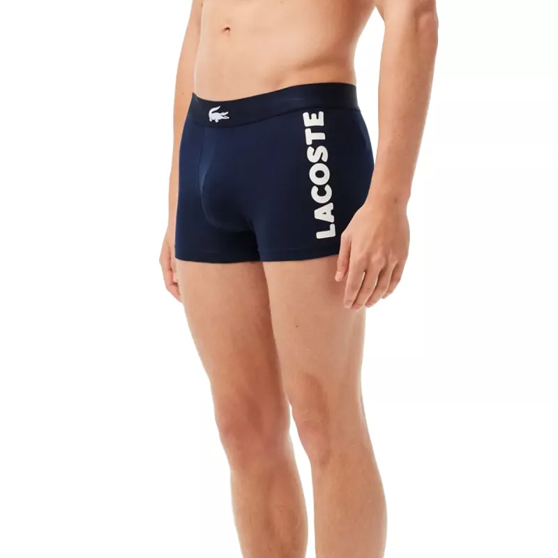 Pack de 3 boxers Lacoste STRETCH COTTON LOGO