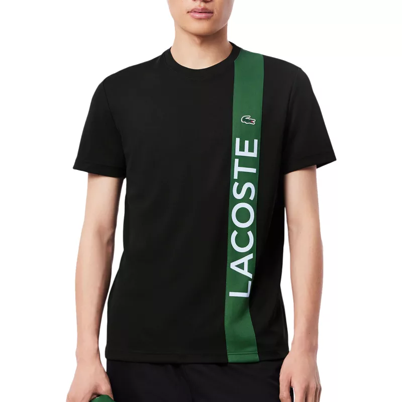 Tee-shirt Lacoste ULTRA DRY PRINT BRANDING SPORT