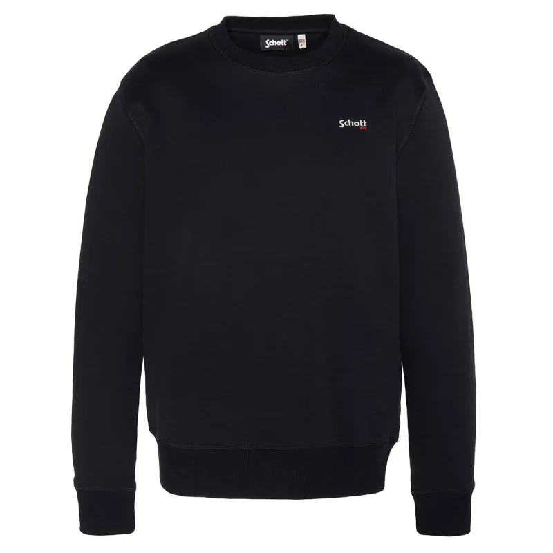 Sweatshirt Schott SWEATSHIRT RDC AVEC BRODERIE