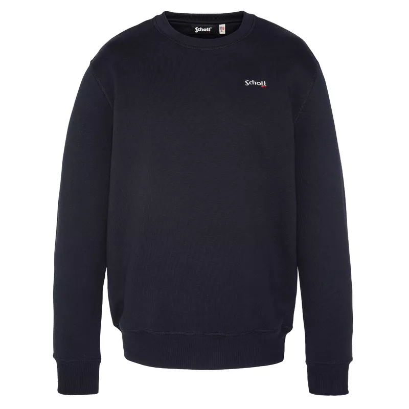 Sweatshirt Schott SWEATSHIRT RDC AVEC BRODERIE